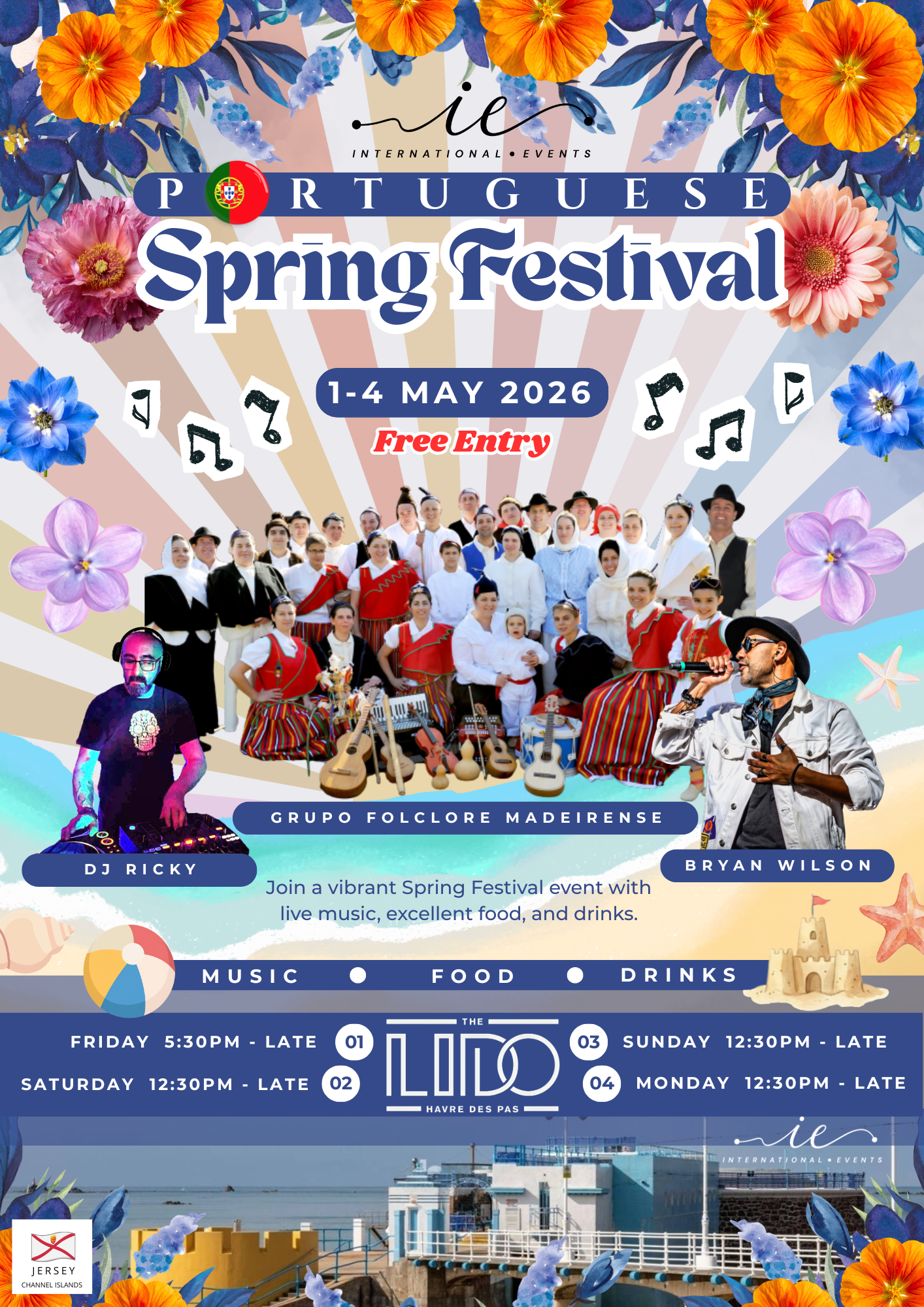 Portuguese Food Festival poster